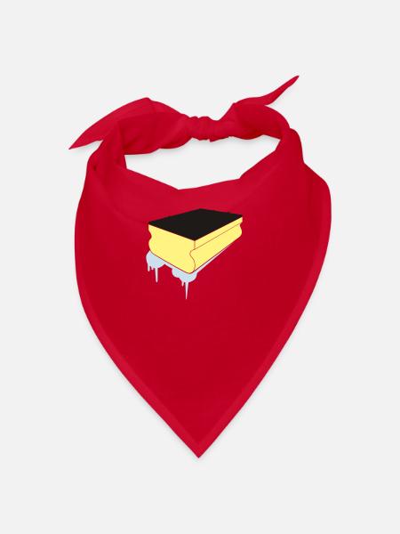 clean_schwamm - Bandana - Rot - Vorne