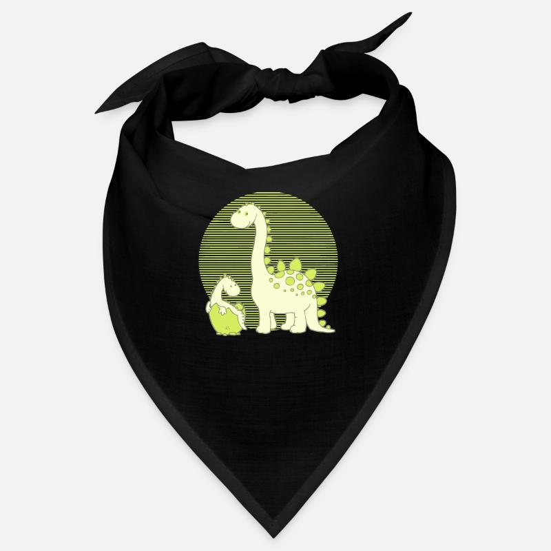 Dinosaur Mom with Hatching Egg Bandana