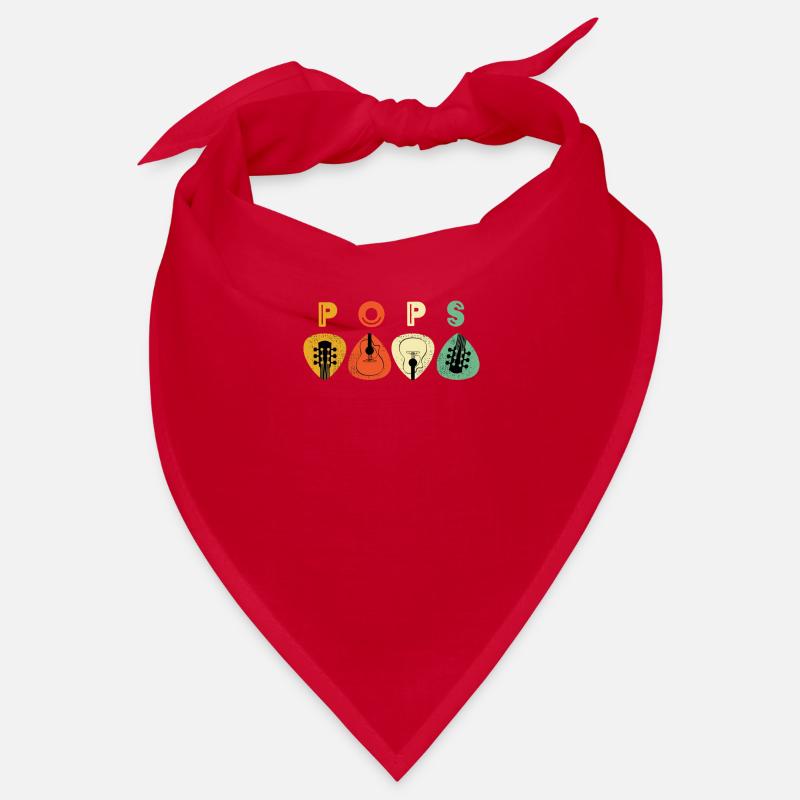 Pops Guitar Picks Bandana