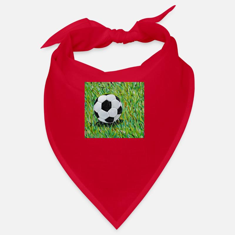 Fußball Gemälde Bandana