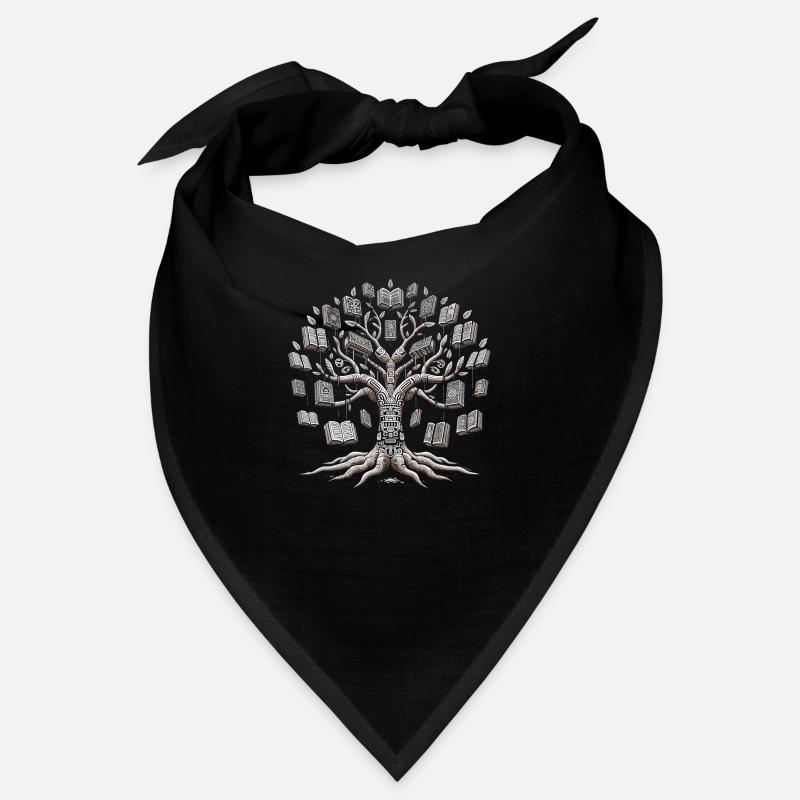 Enchanted Tree of Knowledge: book tree. Bandana