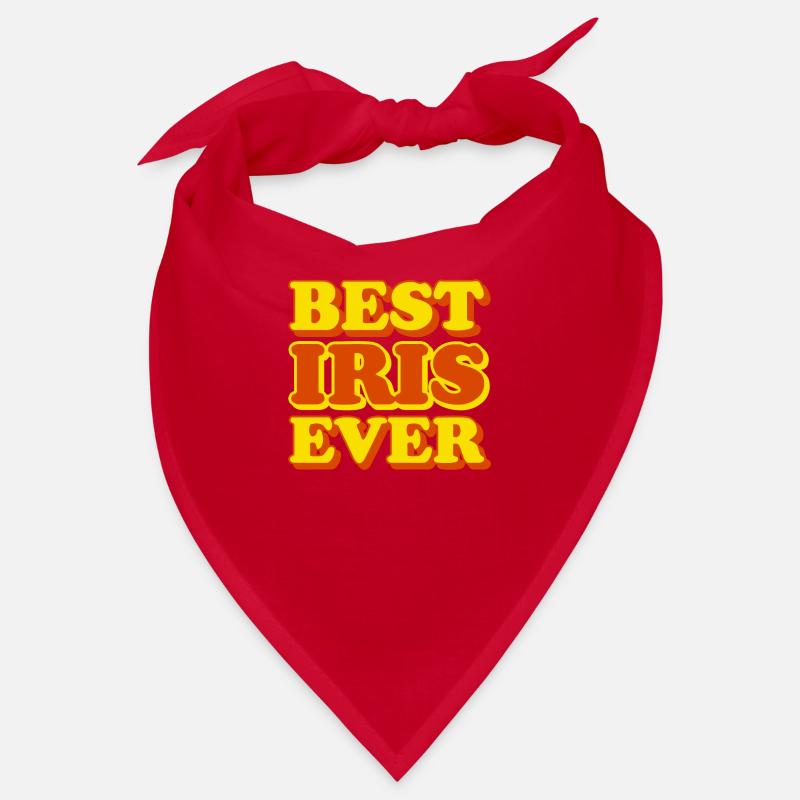 Funny gift with first name Iris Bandana