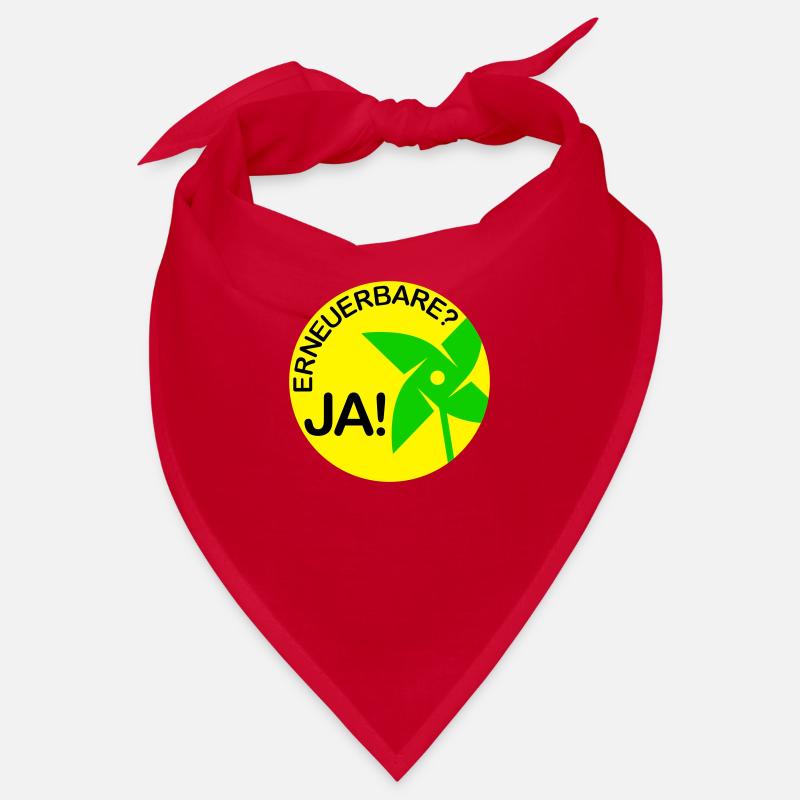 renewable? yes! (Round) Bandana