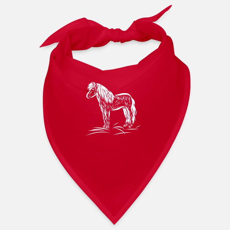 Pferd Bandana