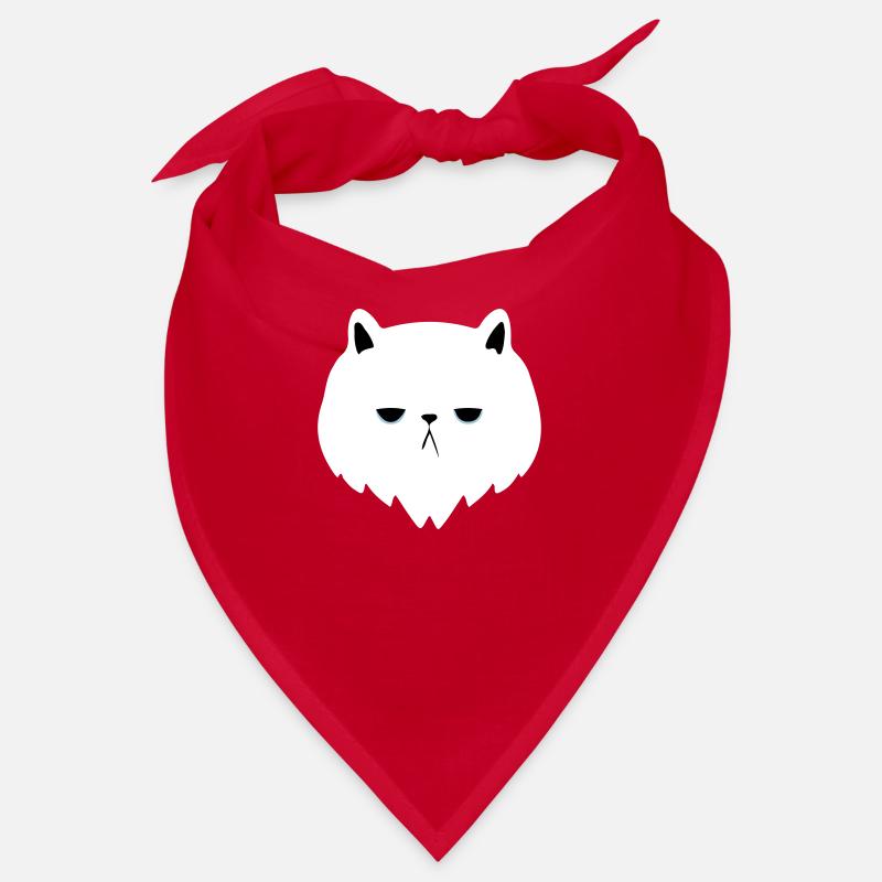 gelangweilte Katze Bandana