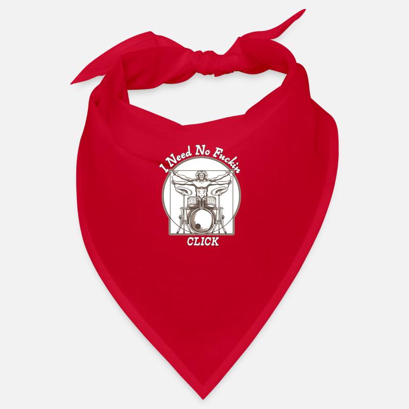 Drummer Lustig Leonardo da Vinci Geschenk Bandana