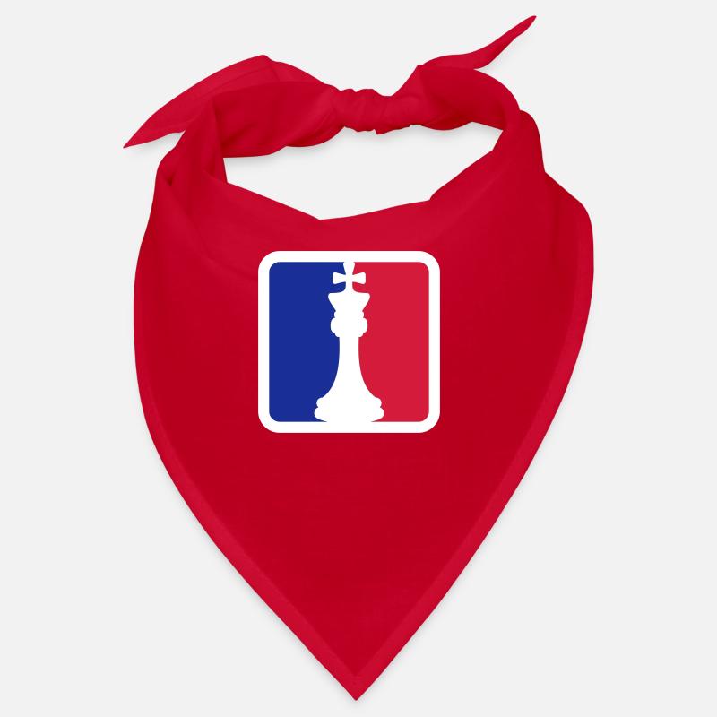 Chess Red Blue Bandana