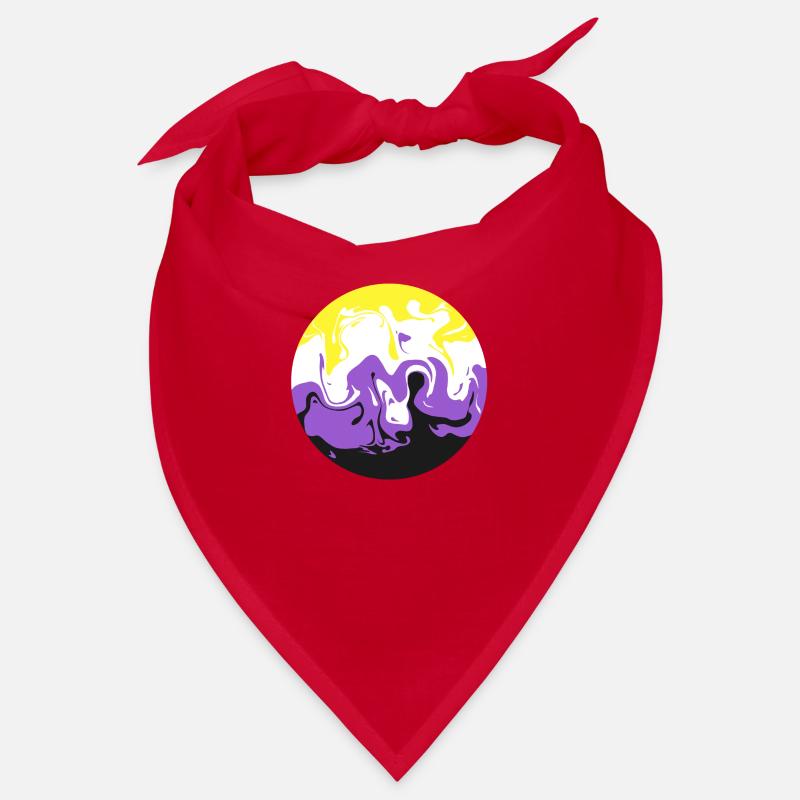 Non Binary Swirl Bandana