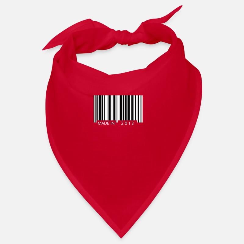 Code à barres anniversaire 2013 / Cadeau Bandana