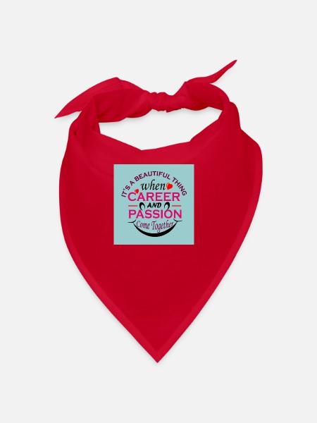 Nurse T shirt design - Bandana - red - Front