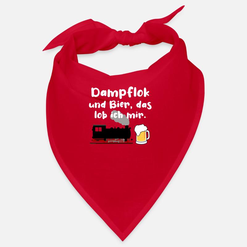 Eisenbahn Dampflok Bier Eisenbahner Zug Bandana