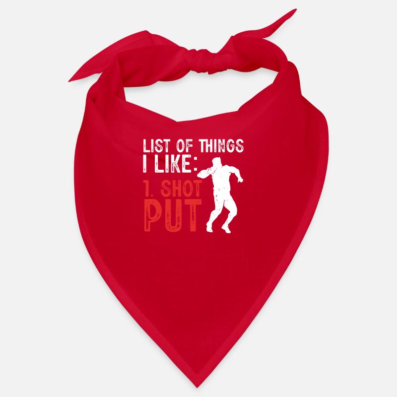 Shot Put Throwing Athletics Bandana