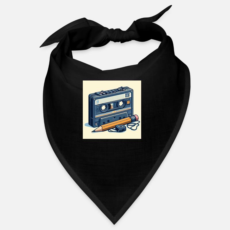 Crayon et cassette Bandana