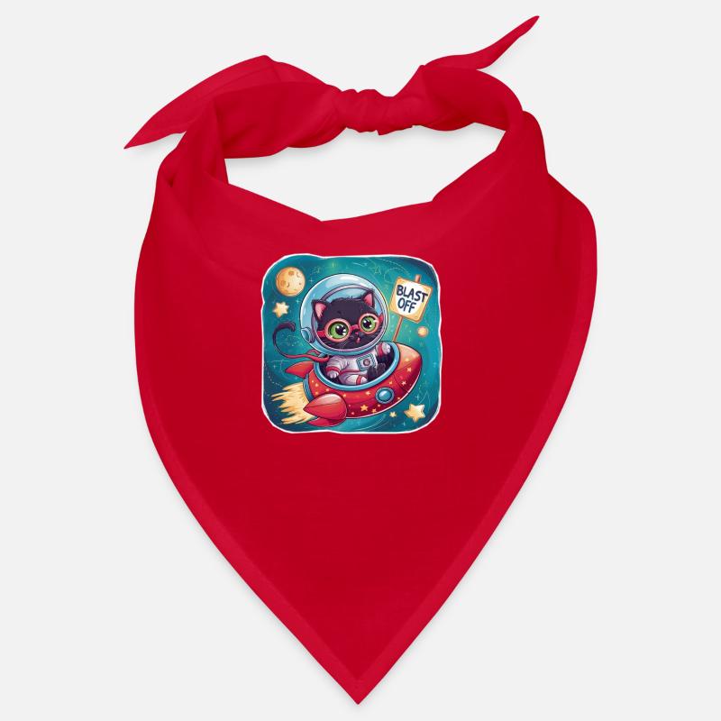 Cat Astronaut - expédition spatiale Bandana