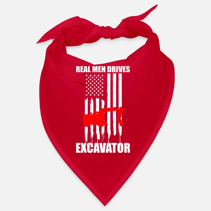 Heavy Equipment Operator and Excavator Operator Design Bandana