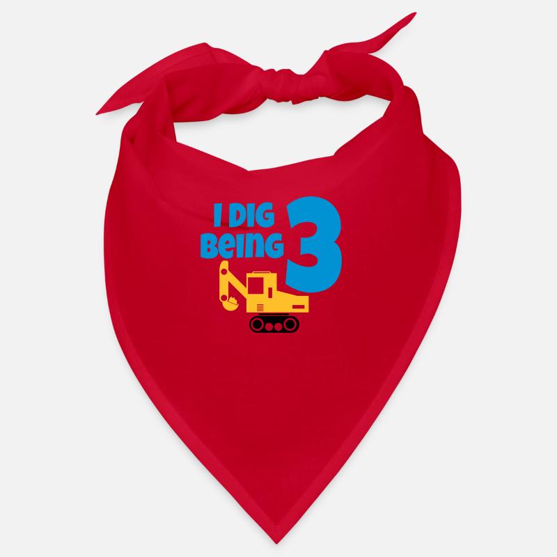 Bagger anniversaire 3 ans Bandana
