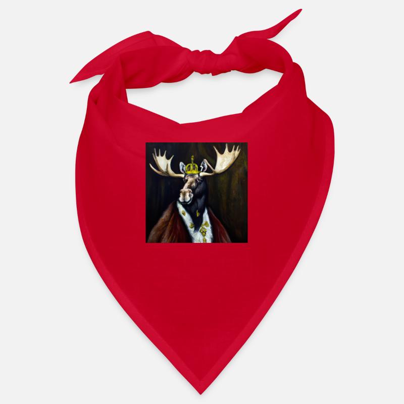 Elch in der Krone Bandana