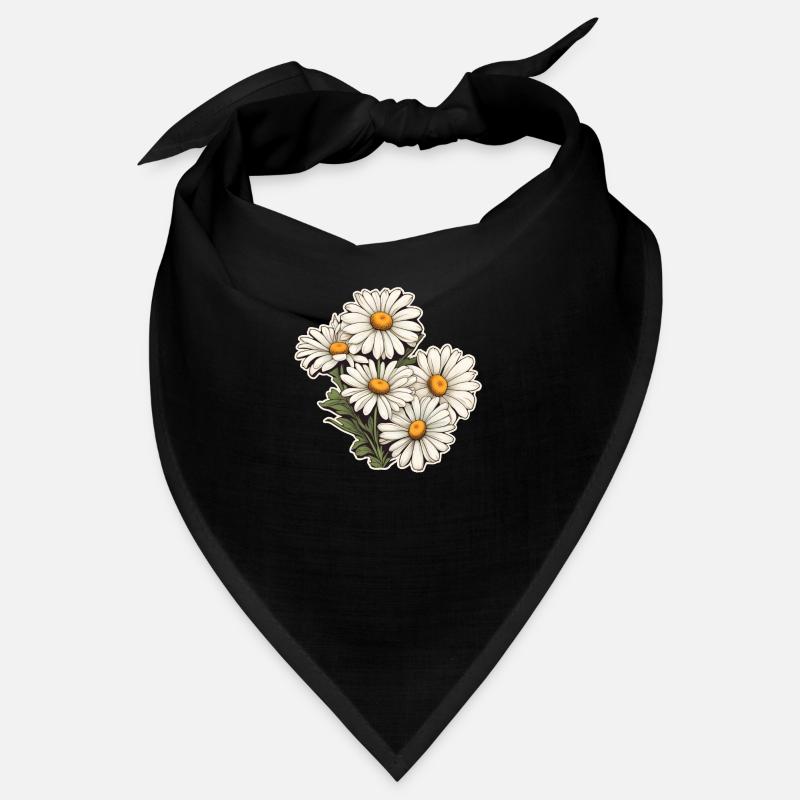 Gänseblümchen 5 Blüten Bandana