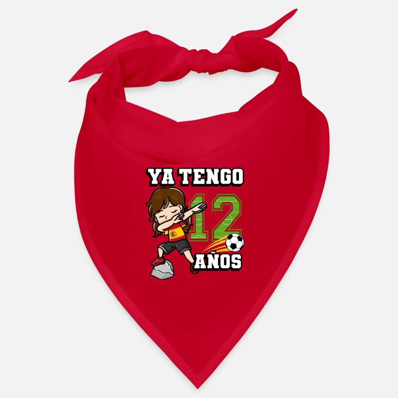 Fußball Mädchen Ich bin schon 12 Geburtstag Bandana