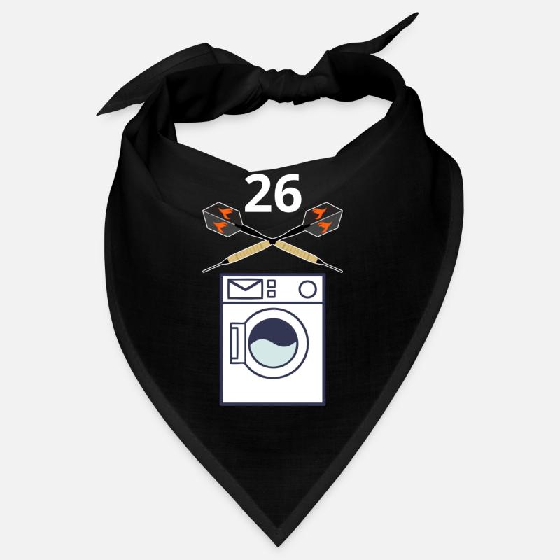26 Machine à laver Fléchettes Bandana