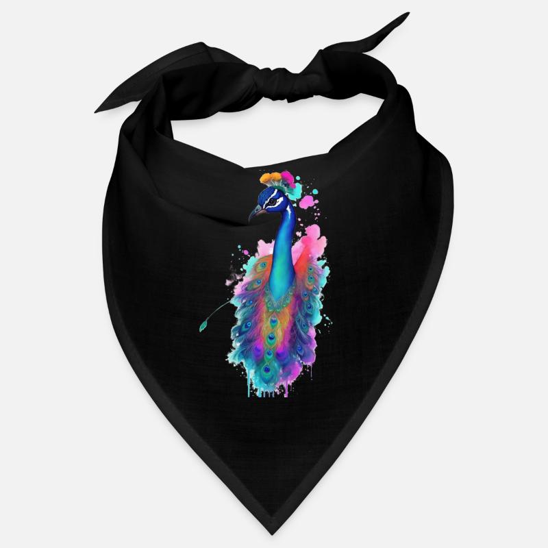 Peacock Bandana