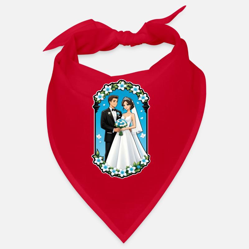 Just Married - For Wedding Bandana