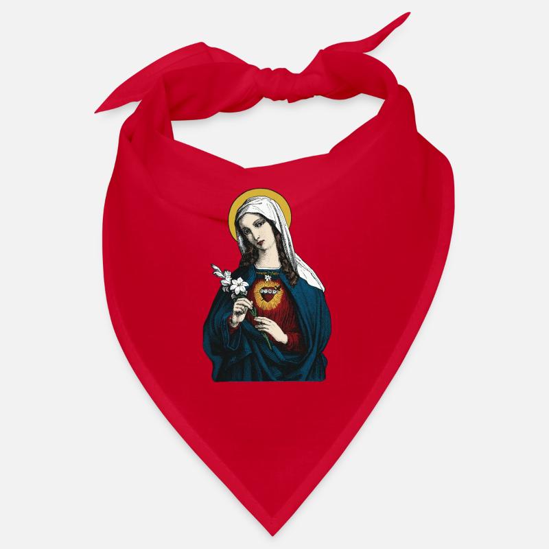 Blessed Virgin Mary with her immaculate heart Bandana