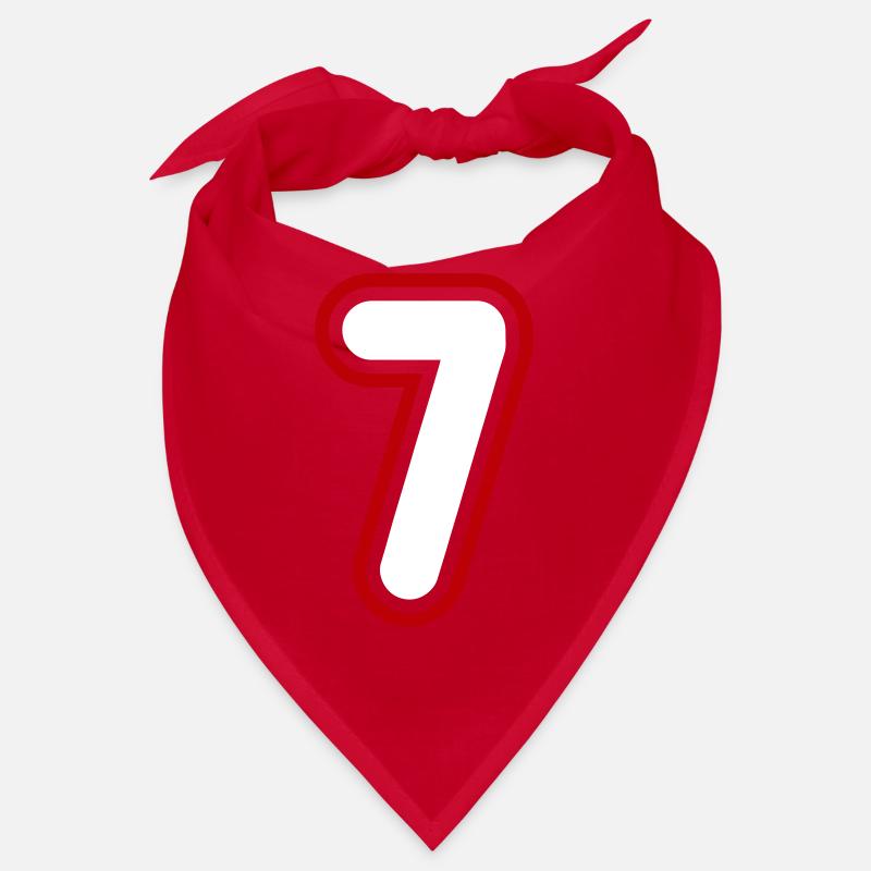 7 Numéro de numéro Bandana