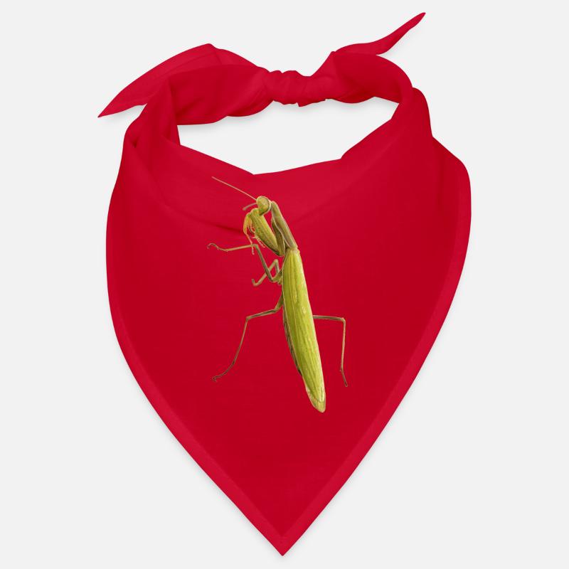 A praying mantis in wait Bandana
