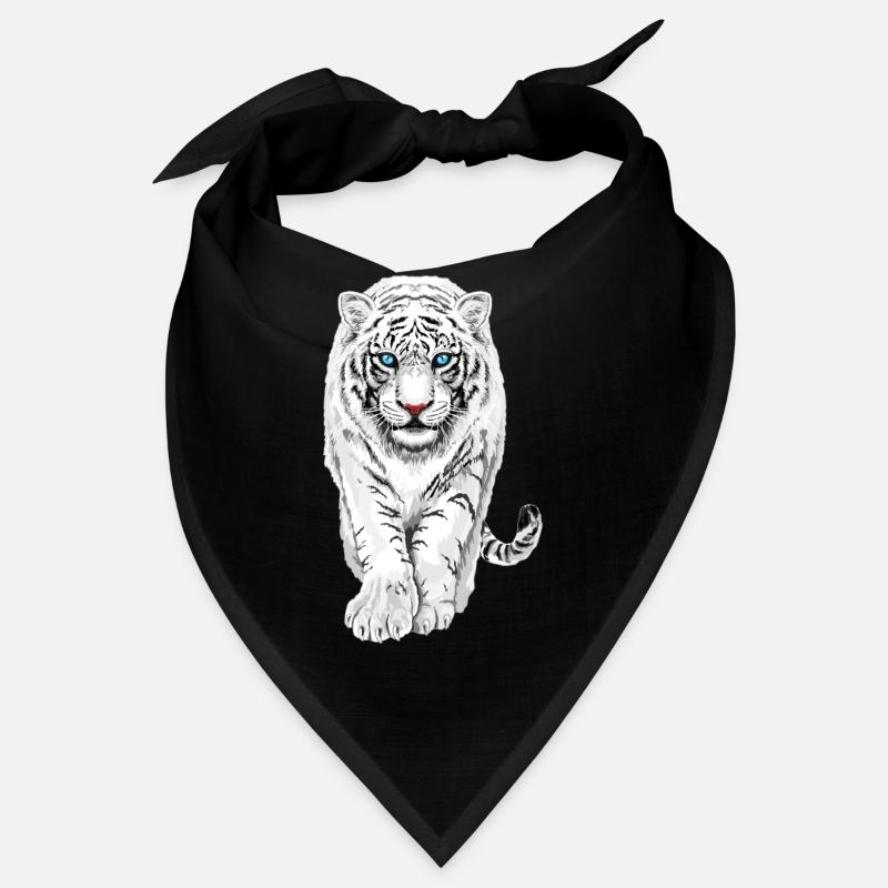 Weißer Tiger Bandana