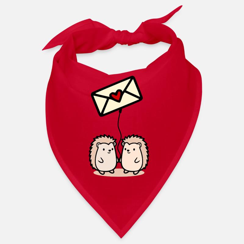 Liebesbriefe Valentinstag Bandana