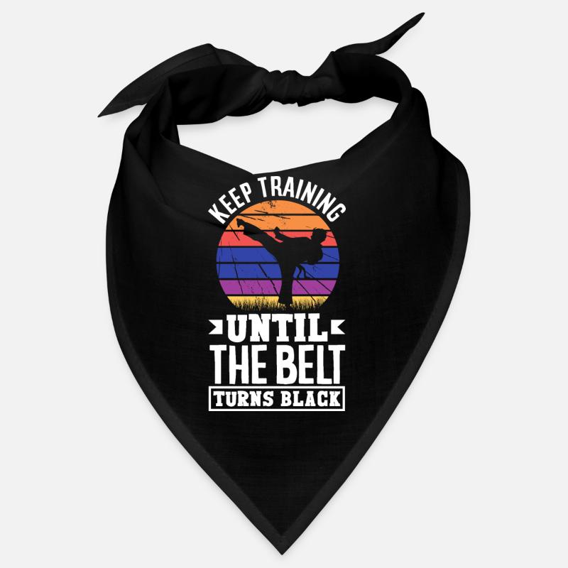 Keep Training Until The Belt Turns Black Bandana