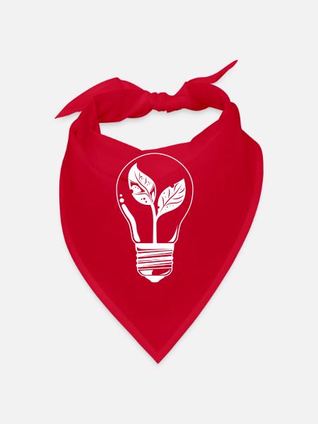 Ampoule Énergie Protection du climat - Bandana - rouge - Devant