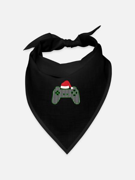 Joueur de Noël laid - Bandana - rouge - Devant