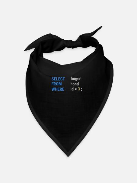 Sélectionnez le doigt De la main Où id = 3 ; - - Bandana - rouge - Devant