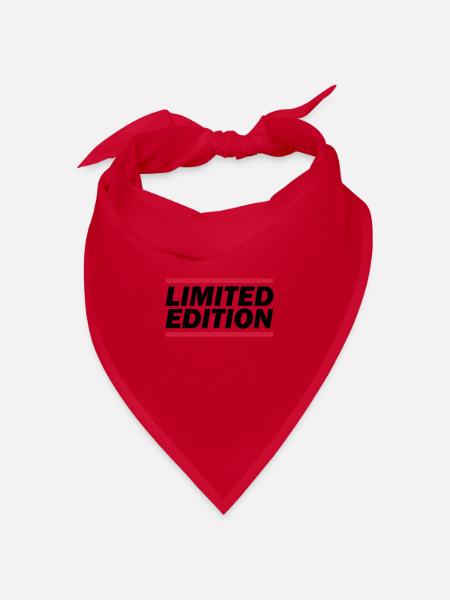 édition limitée 02 - Bandana - rouge - Devant
