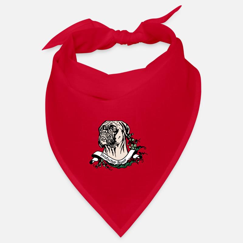 BOXER coloré vers 1900 Bandana