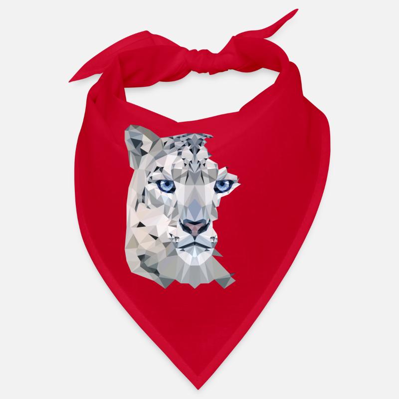Split Leopard Snow Bandana