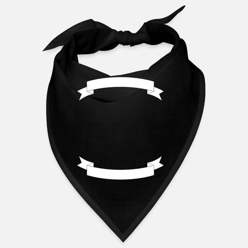 Banner pennant double white Bandana