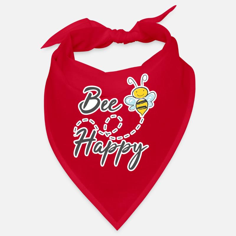 bee happy - abeille - heureux et content Bandana