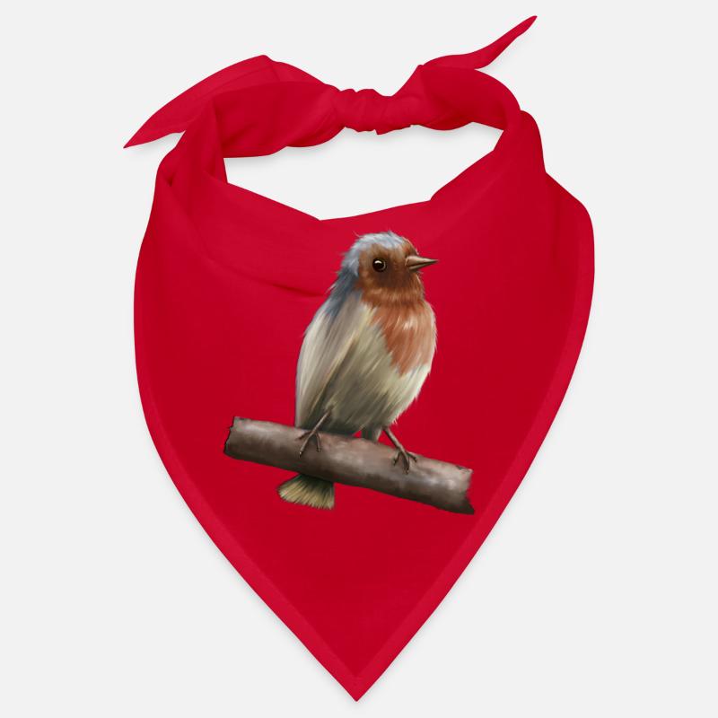 Rotkehlchen Bandana