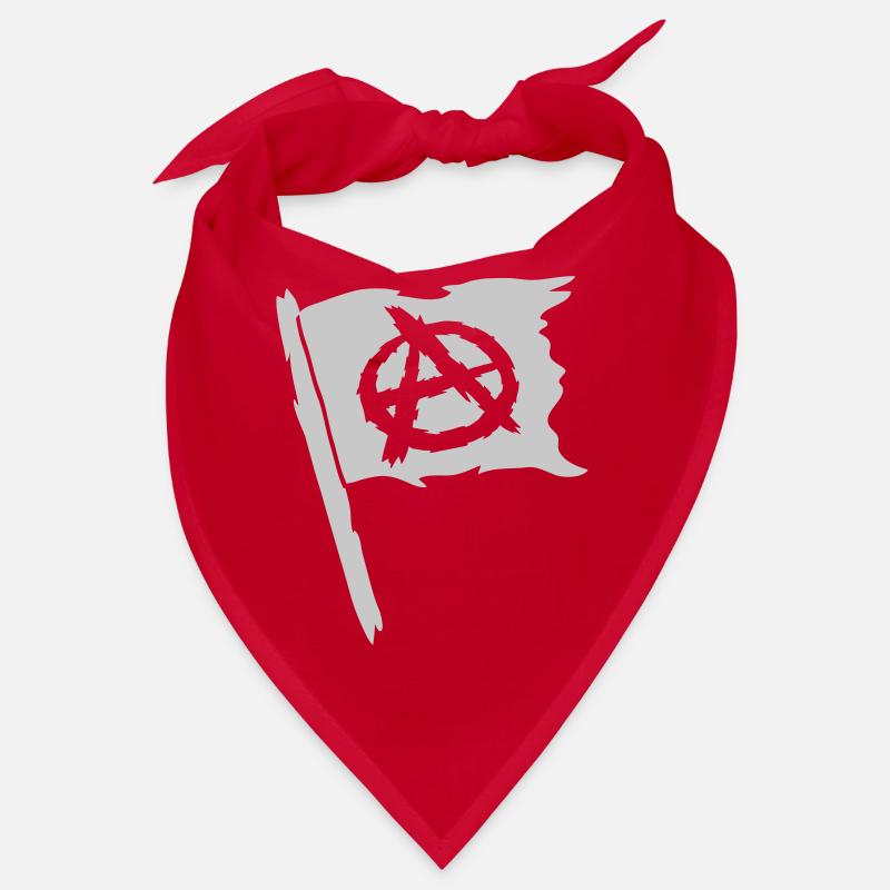 Logo flag anarchy symbol Bandana