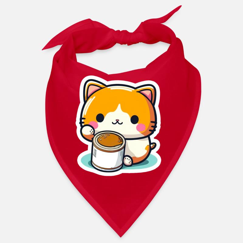 Cute Cute Cat Cat Kitten Sticker Bandana