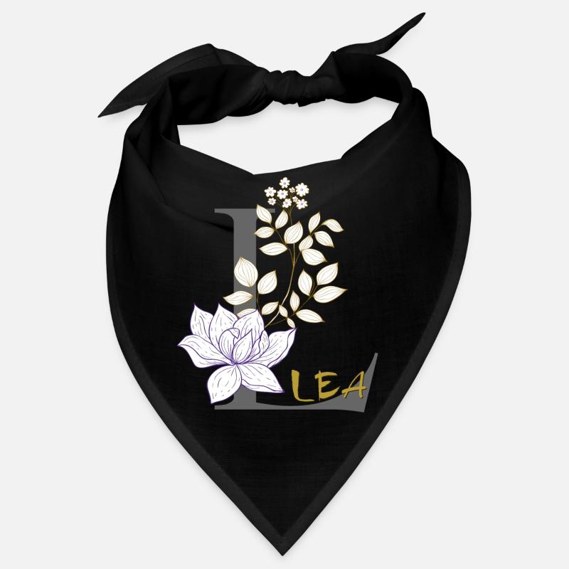 Buchstabe L Initiale Lea Bandana