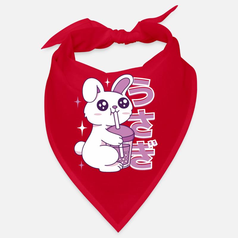 Kawaii Bunny Bubble Tee Bandana