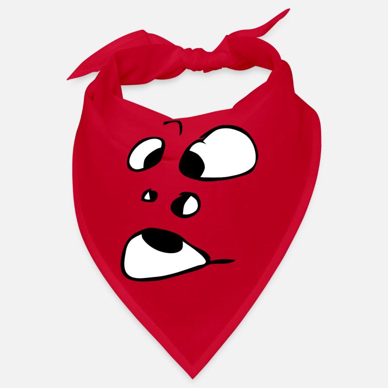Ahh! Face Ghost Ghost Halloween Comic Bandana