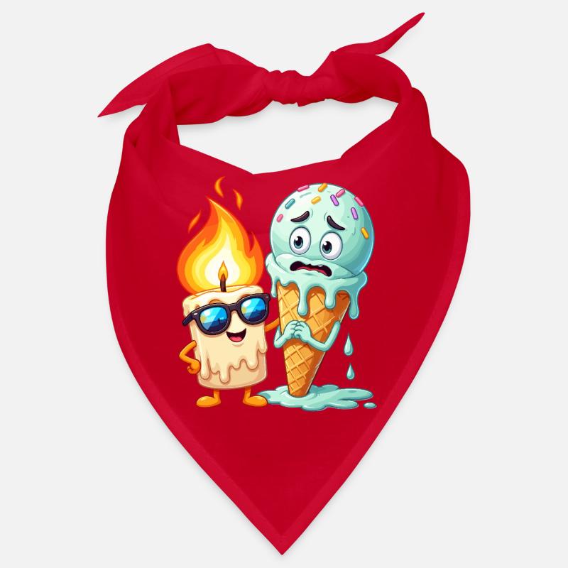 Flammenfreund Eiscreme Duo Bandana
