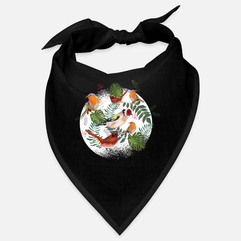 Oiseaux dans la forêt Bandana