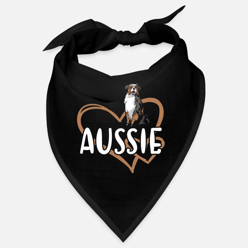 Dog Aussie Heart Bandana