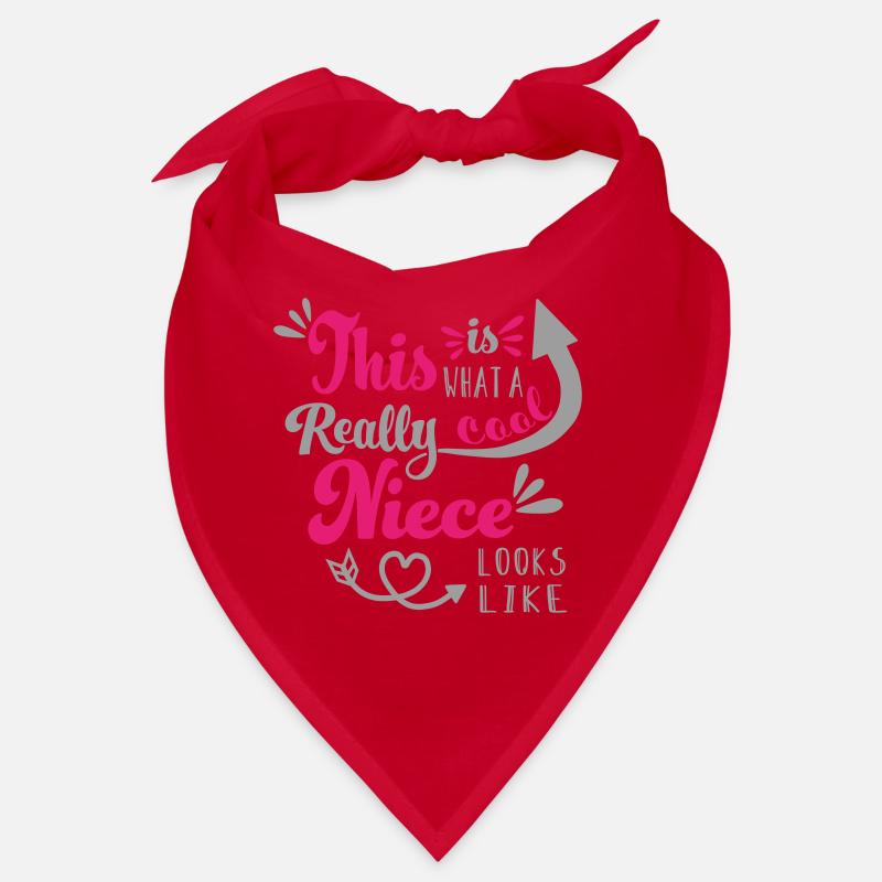 Nièce cool - cool nièce de coeur boho Bandana